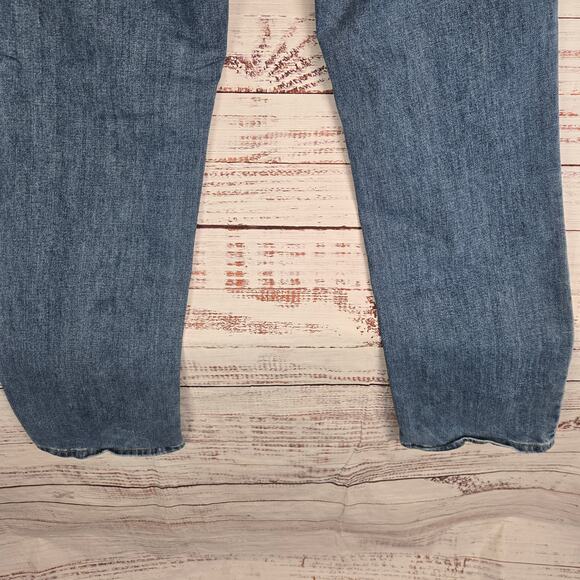 Hollister Epic Flex Men Straight Leg Jeans 34 Blue Casual Western Denim Gorpcore - Picture 7 of 14